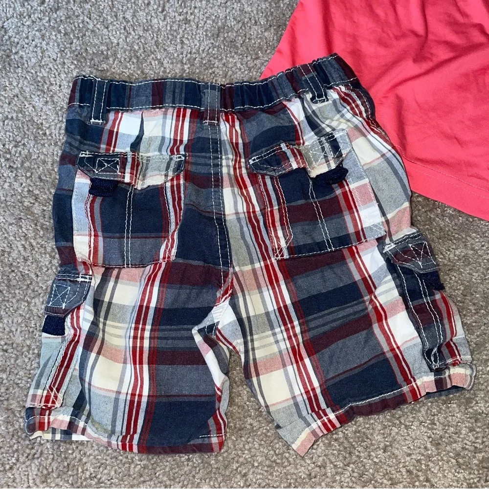nautica/jumping‎ bean trio of 2t shorts/shirt - Picture 7 of 8